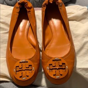 Tory Burch Reva Ballet Flats- Leather